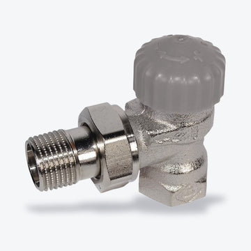 Thermostatventil mit Voreinstellung, 1/2″, aus Messing