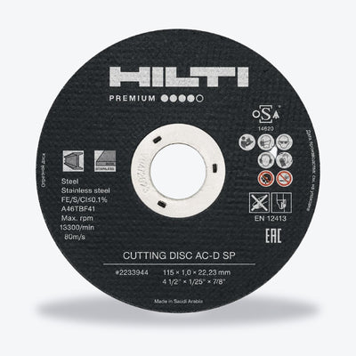 Hilti Trennscheibe AC-D SP 125 mm
