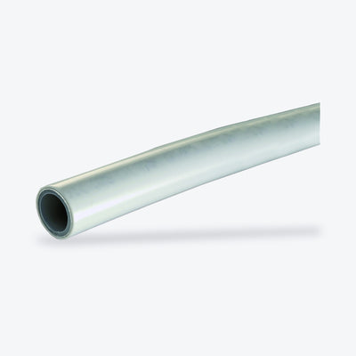 Alu-Verbundrohr weiß als 4-Meter-Stange, Mehrschichtverbundrohr PE-X/Al/PE-X