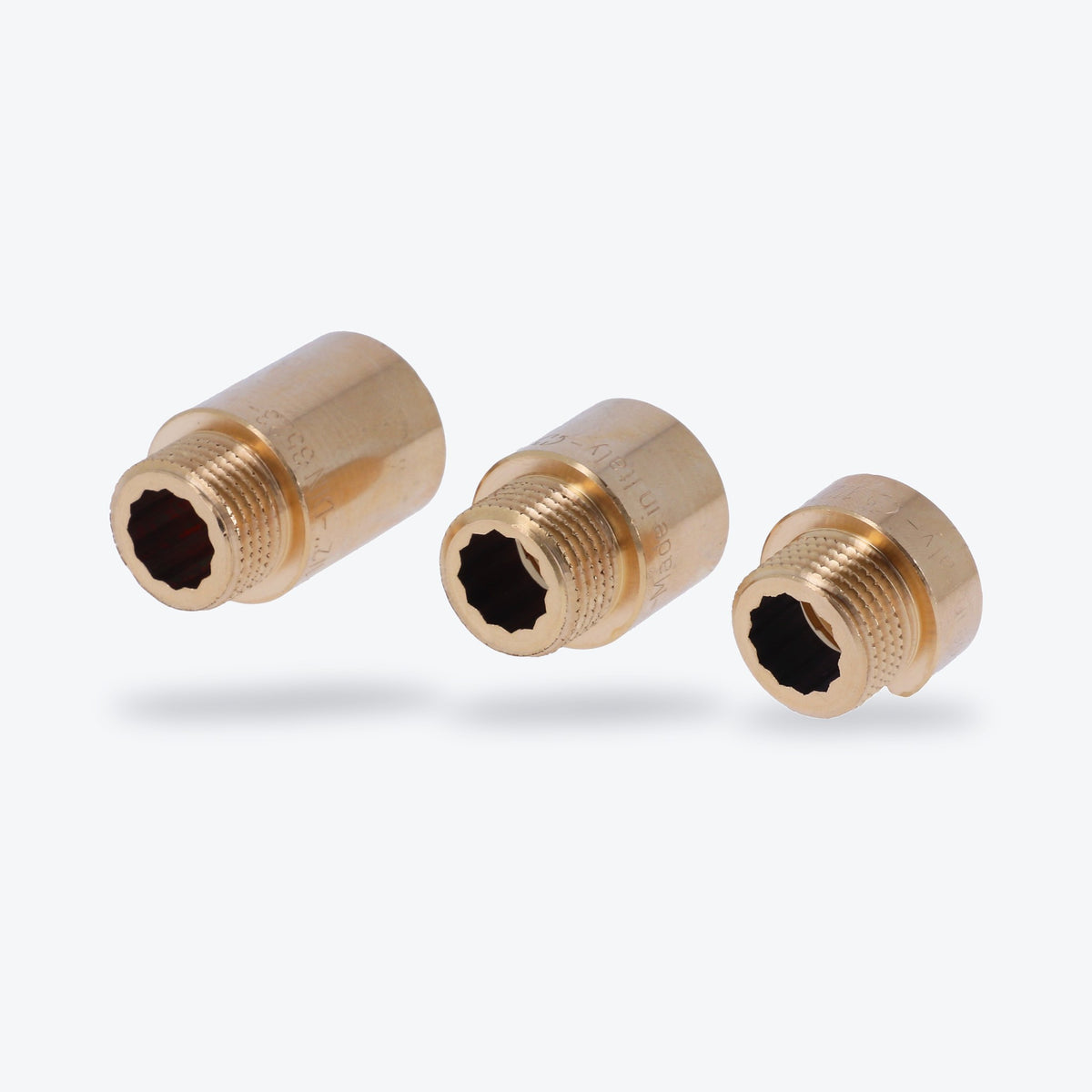 Hahnverlängerung 1/2″ aus Messing