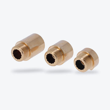 Hahnverlängerung 1/2″ aus Messing