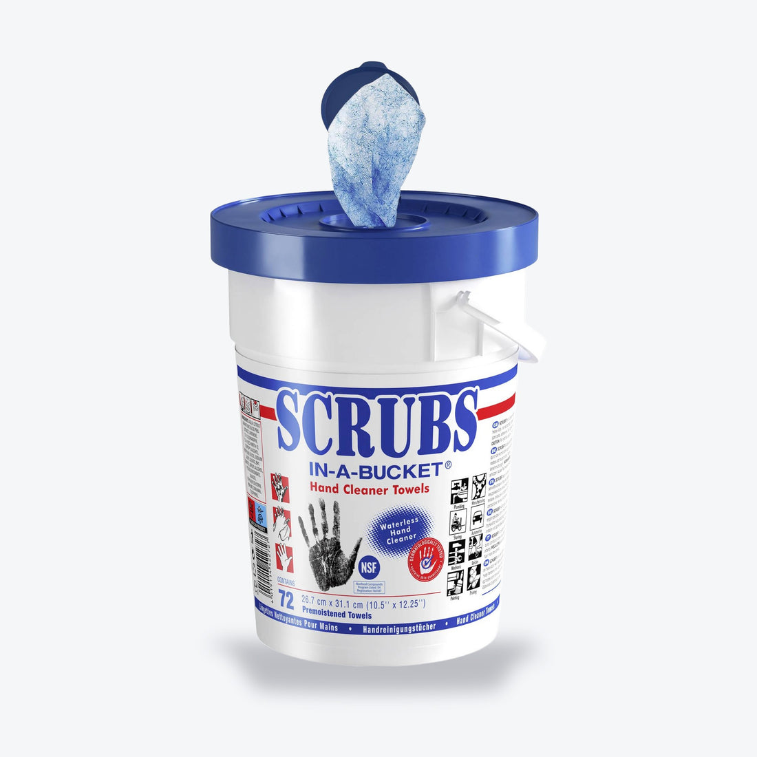 SCRUBS Reinigungstücher im Eimer