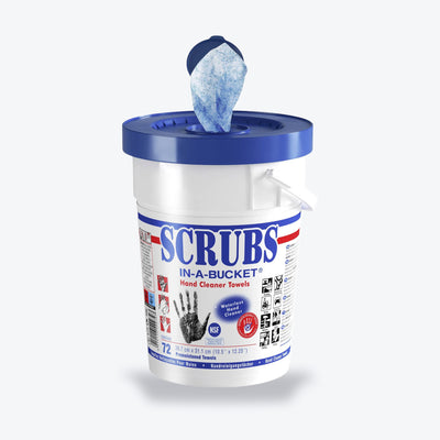 SCRUBS Reinigungstücher im Eimer