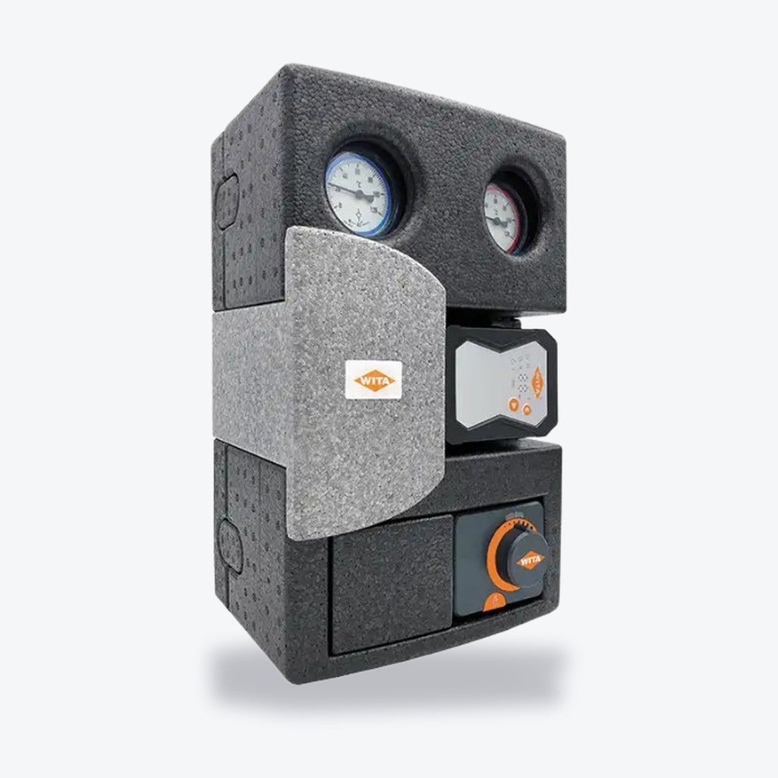 WITA Heizkreisstation SM-W mit Pumpe, Mischventil und Thermometern