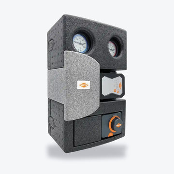WITA Heizkreisstation SM-W mit Pumpe, Mischventil und Thermometern
