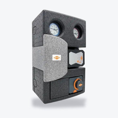WITA Heizkreisstation SM-W mit Pumpe, Mischventil und Thermometern