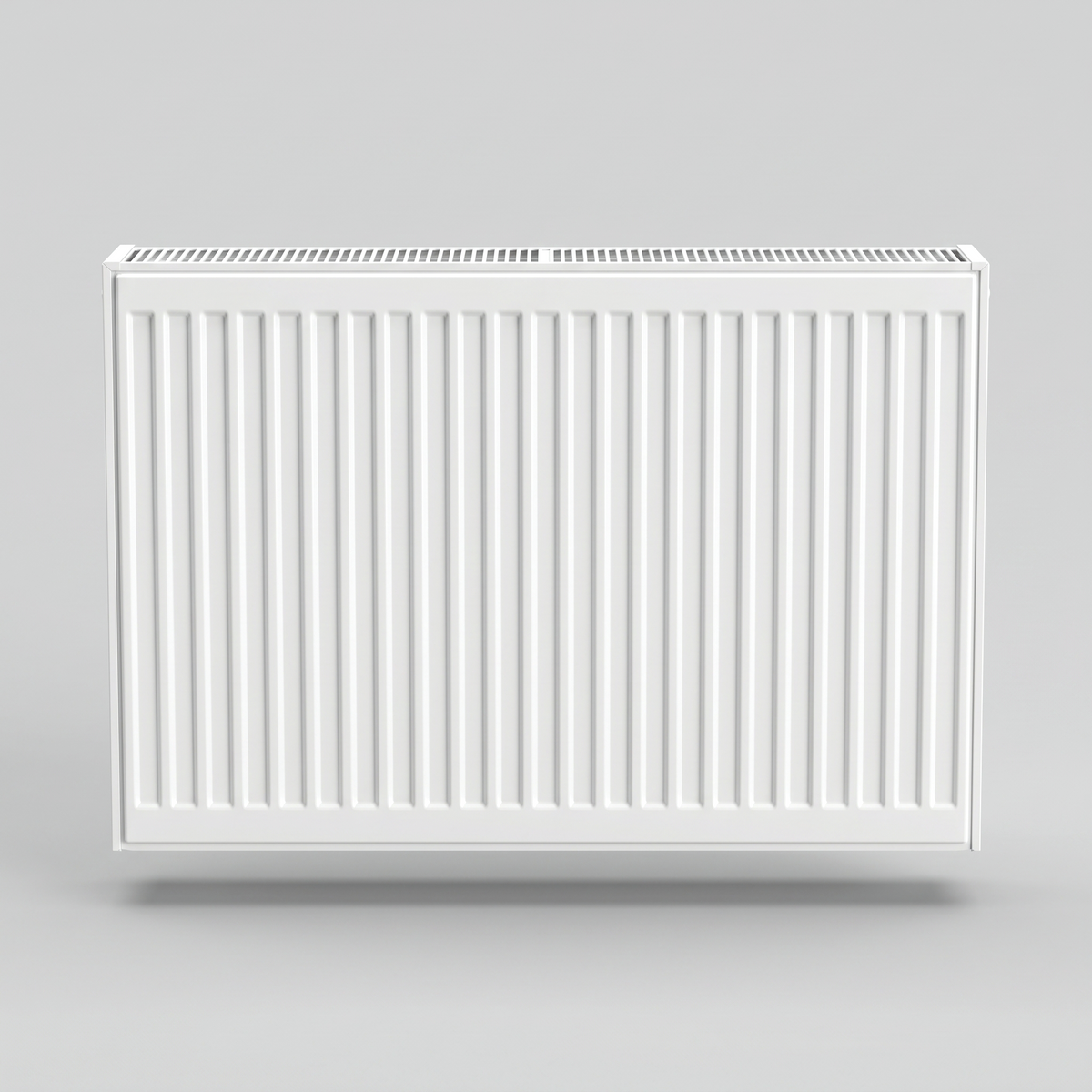 AKKAYA Ventilheizkörper Typ 22 – Frontansicht, Weiß RAL 9016