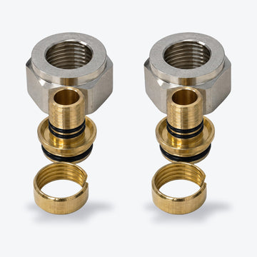 Klemmringverschraubung 16 mm mit 3/4″ Eurokonus für Verbundrohr