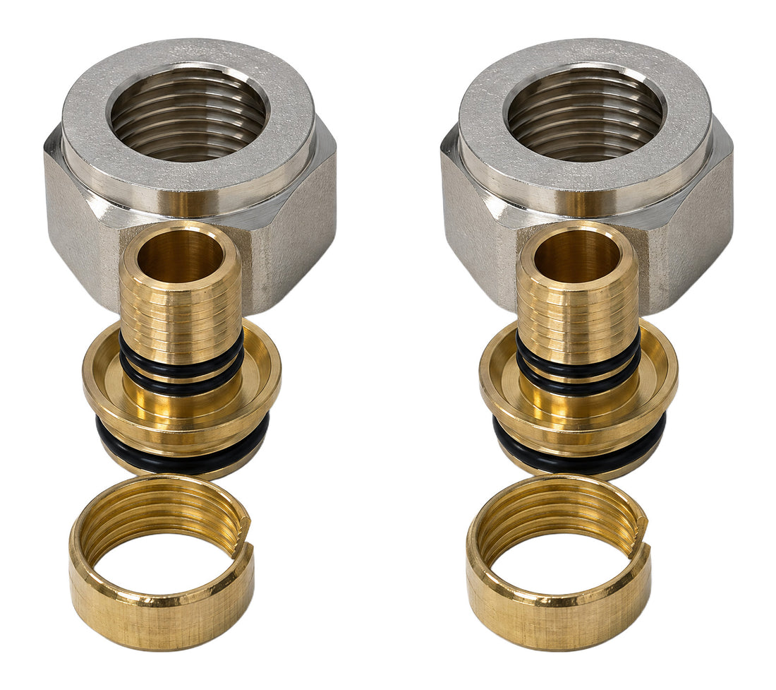 Klemmringverschraubung 16 mm mit 3/4″ Eurokonus für Verbundrohr