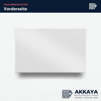 AKKAYA Plan-Abdeckplatte
